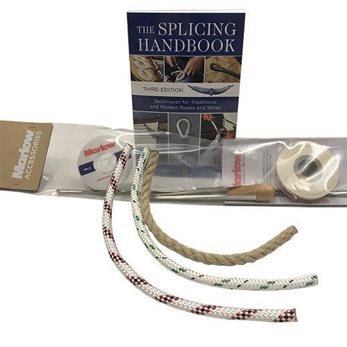 Gift Set: Splicing Kit, Splicing Handbook and Rope (I) - Click Image to Close